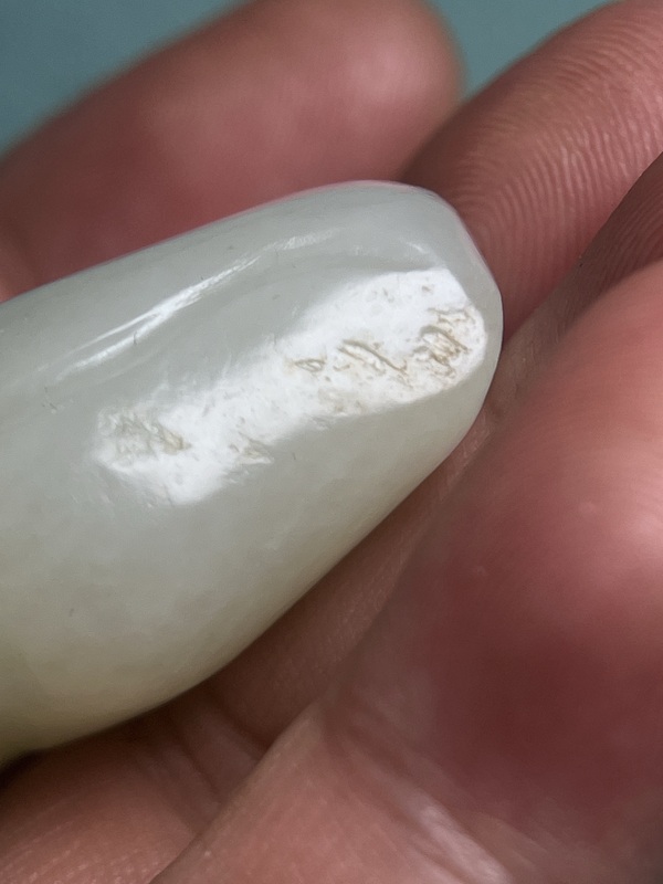 古玩玉器籽料白玉壽桃拍賣(mài),當(dāng)前價(jià)格13800元