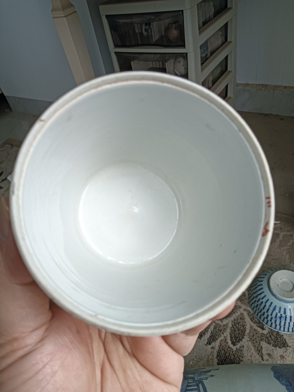 古玩陶瓷清晚粉彩人物故事紋蓋缸拍賣,當前價格1100元