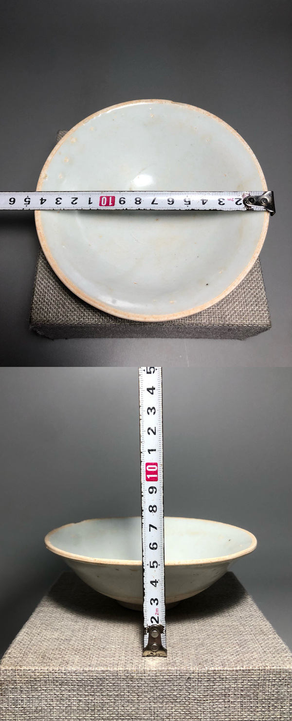 古玩陶瓷(收藏佳品)通透漂亮青白釉碗拍賣,當前價格528元