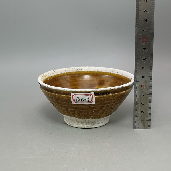古玩陶瓷南宋.贛州窯白腹輪盞拍賣,當前價格9800元
