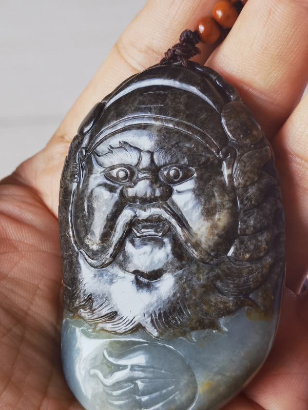 古玩玉器新疆籽料鐘馗拍賣,當(dāng)前價格1500元