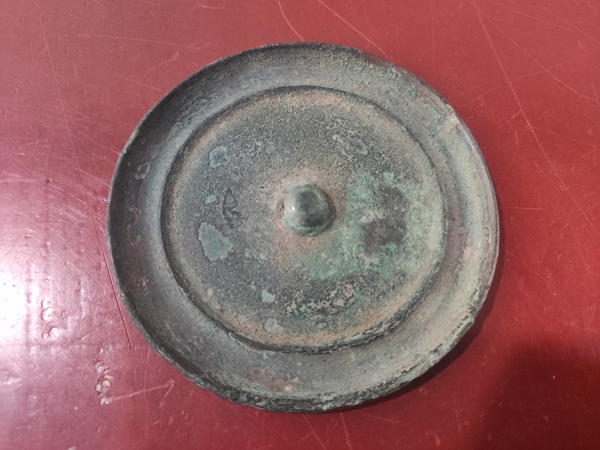 古玩銅器元代旋紋銅鏡拍賣(mài),當(dāng)前價(jià)格998元