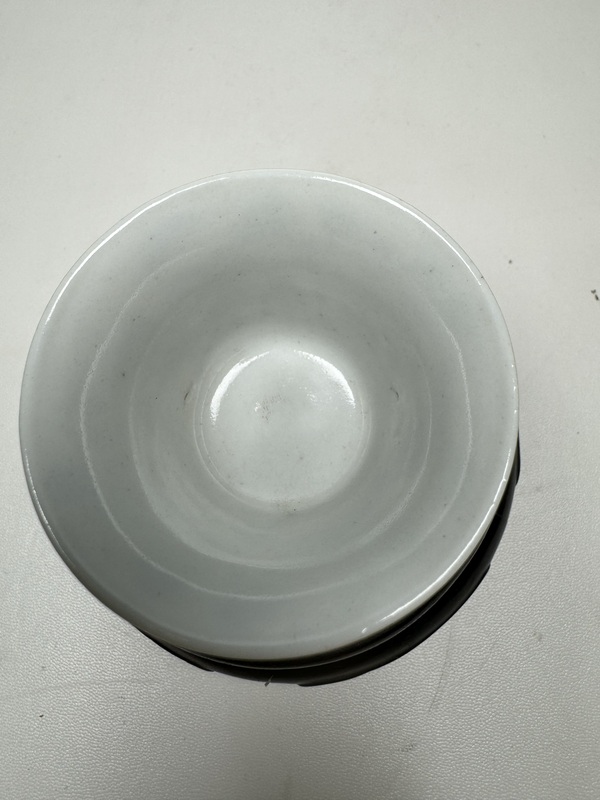 古玩陶瓷青花鳳穿牡丹圖馬蹄杯拍賣,當(dāng)前價(jià)格3600元