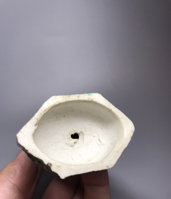 古玩陶瓷素三彩人物造像拍賣,當(dāng)前價格1280元