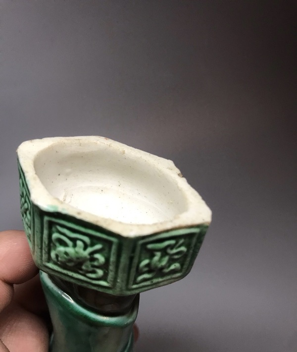 古玩陶瓷素三彩人物造像拍賣,當(dāng)前價格1280元