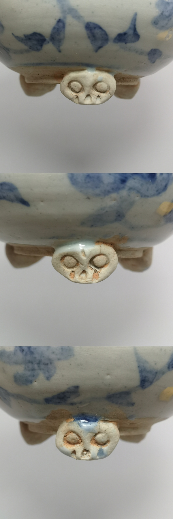 古玩陶瓷明代.花卉紋青花爐拍賣,當前價格1980元