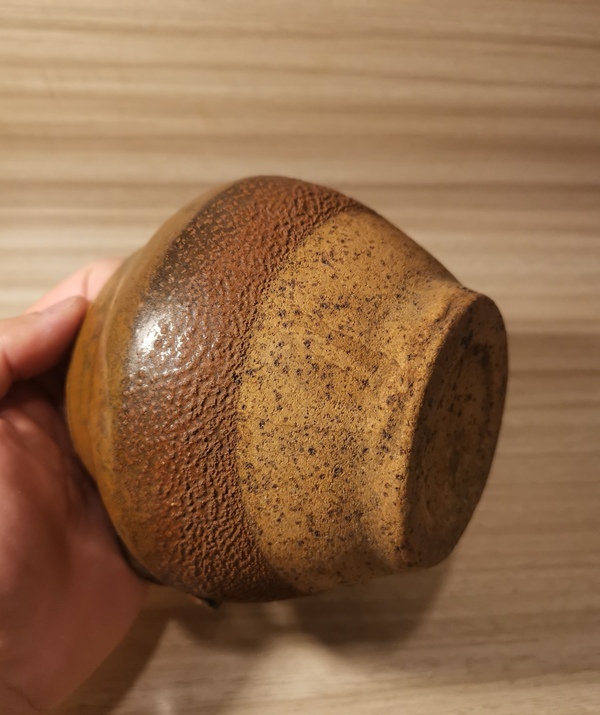 古玩陶瓷明磁州窯褐釉雙系罐拍賣,當前價格500元