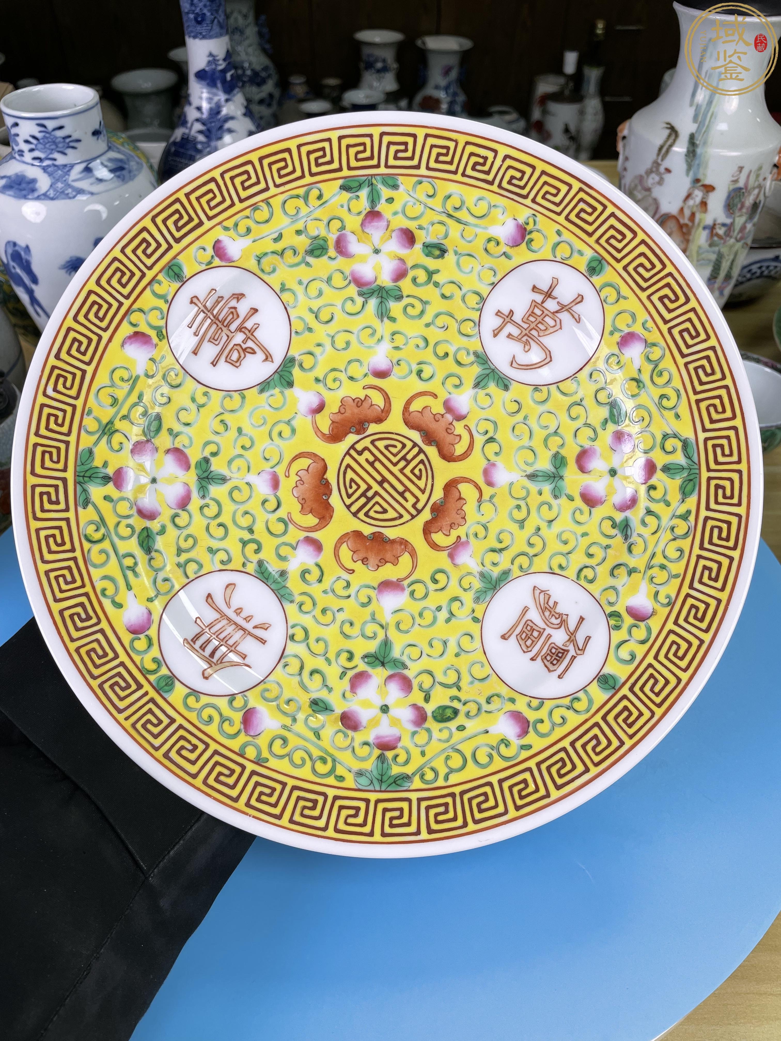 中国 骨董【大清光绪年製】赤釉金彩草花紋皿 萬壽無疆 花紋 鉢 古玩 古美術 。 - メルカリ