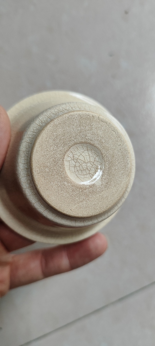 古玩陶瓷漳州窯哥釉杯(一對)拍賣,當(dāng)前價格9800元