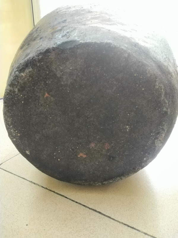 古玩陶瓷褐釉繩紋大罐拍賣,當(dāng)前價(jià)格800元