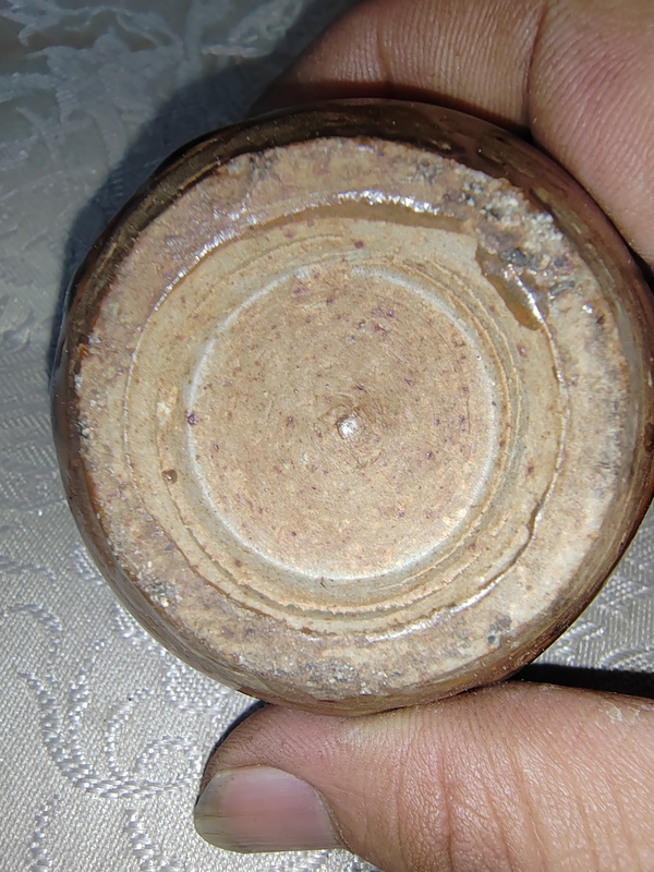古玩陶瓷磁州窯窯變黑釉雞心罐拍賣,當(dāng)前價(jià)格1800元