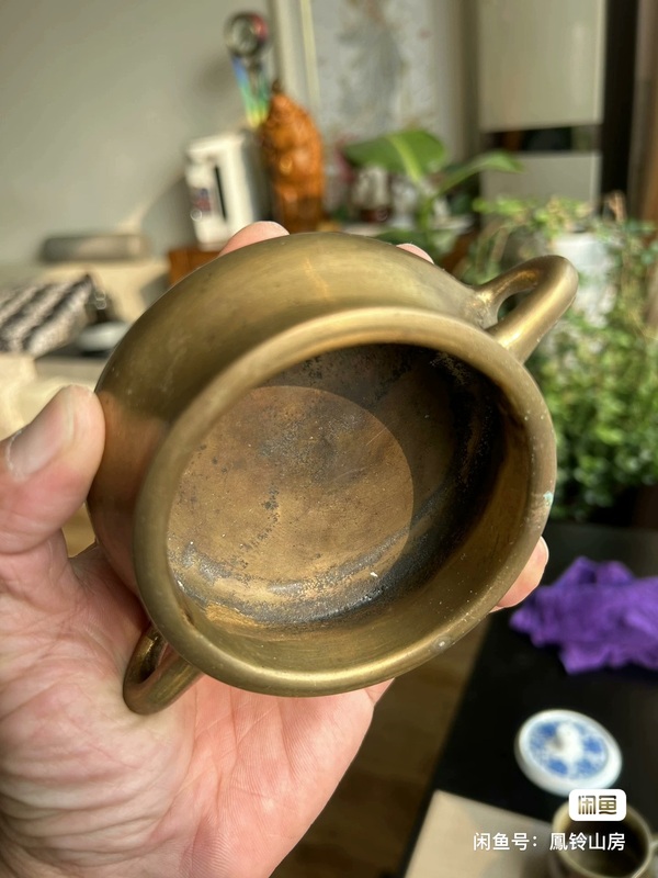 古玩銅器爐子拍賣,當前價格12000元