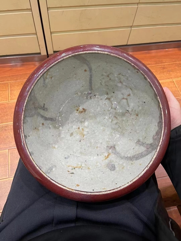 古玩陶瓷清乾隆鈞紅釉三足爐拍賣(mài),當(dāng)前價(jià)格6000元