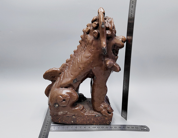 古玩陶瓷文房明清獅子席鎮拍賣,當前價格399元