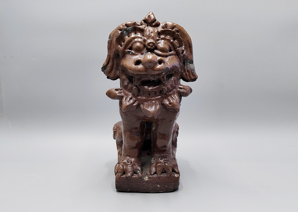 古玩陶瓷文房明清獅子席鎮拍賣,當前價格399元