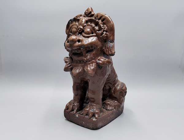 古玩陶瓷文房明清獅子席鎮拍賣,當前價格399元