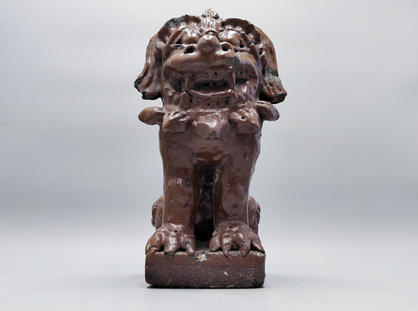 古玩陶瓷文房明清獅子席鎮拍賣,當前價格399元