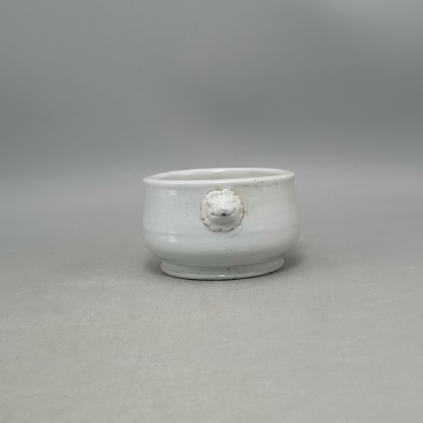 古玩陶瓷清.德化窯白釉獸耳爐拍賣,當(dāng)前價格3800元