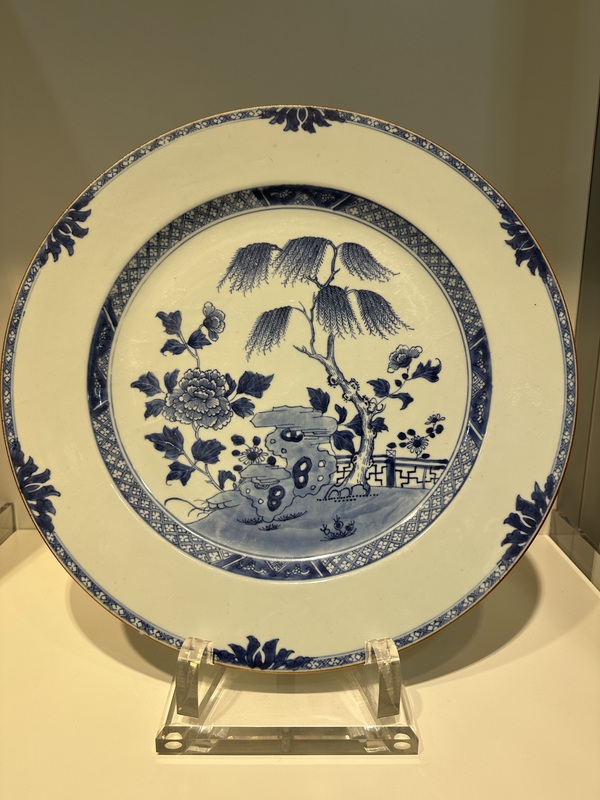 古玩陶瓷青花盤拍賣,當前價格5800元
