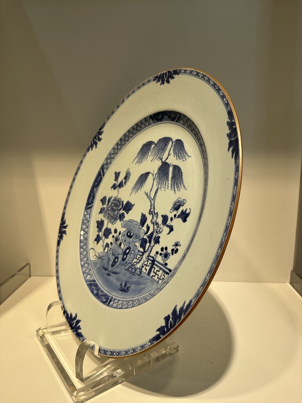 古玩陶瓷青花盤拍賣,當前價格5800元