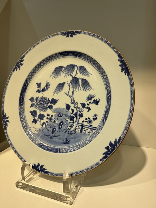 古玩陶瓷青花盤拍賣,當前價格5800元