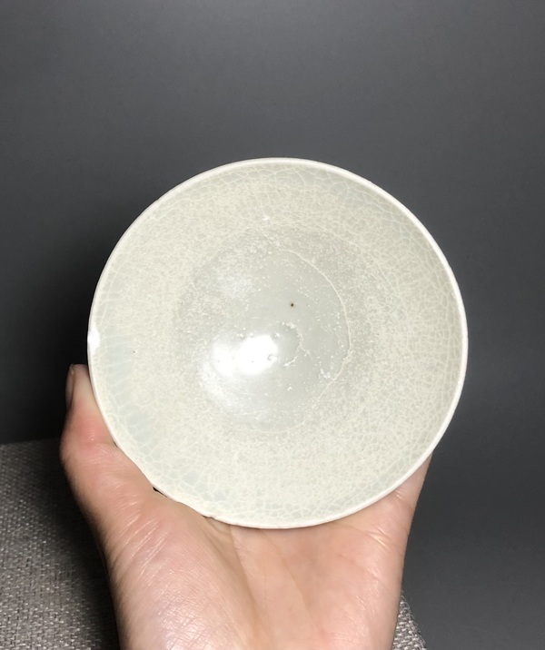 古玩陶瓷影青釉茶盞拍賣,當前價格488元