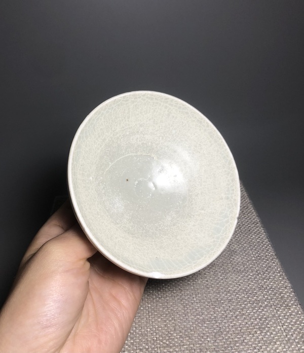 古玩陶瓷影青釉茶盞拍賣,當前價格488元