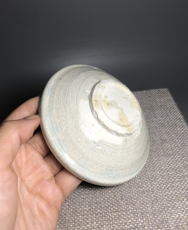 古玩陶瓷影青釉茶盞拍賣,當前價格488元