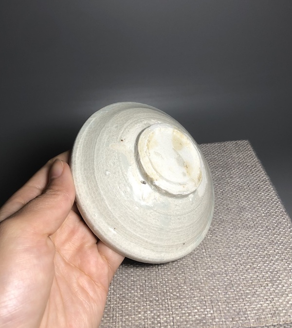 古玩陶瓷影青釉茶盞拍賣,當前價格488元