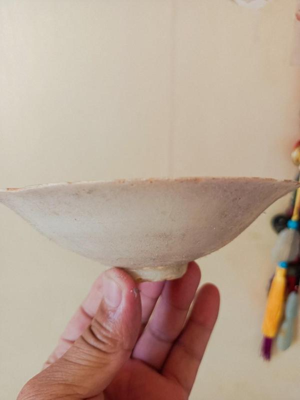 古玩陶瓷青白釉斗笠碗拍賣，當前價格786元