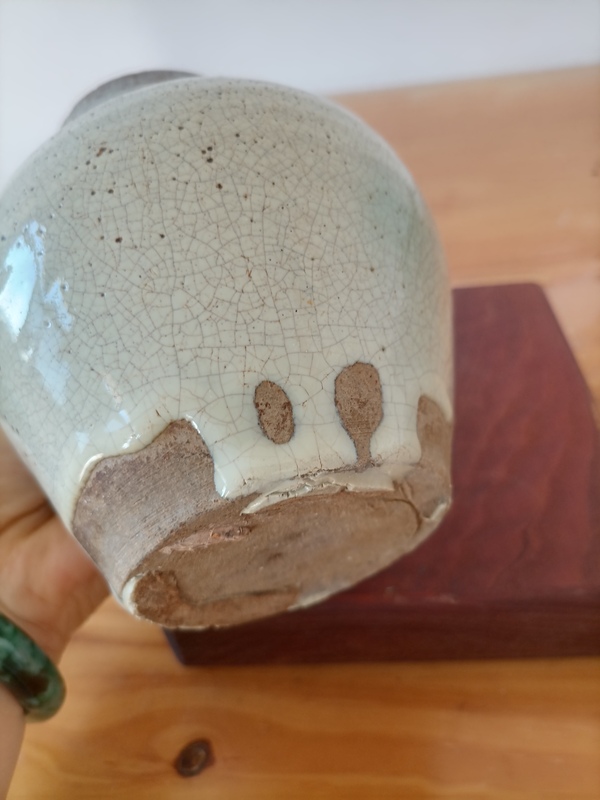 古玩陶瓷清.鈞釉花澆1600拍賣(mài),當(dāng)前價(jià)格1600元