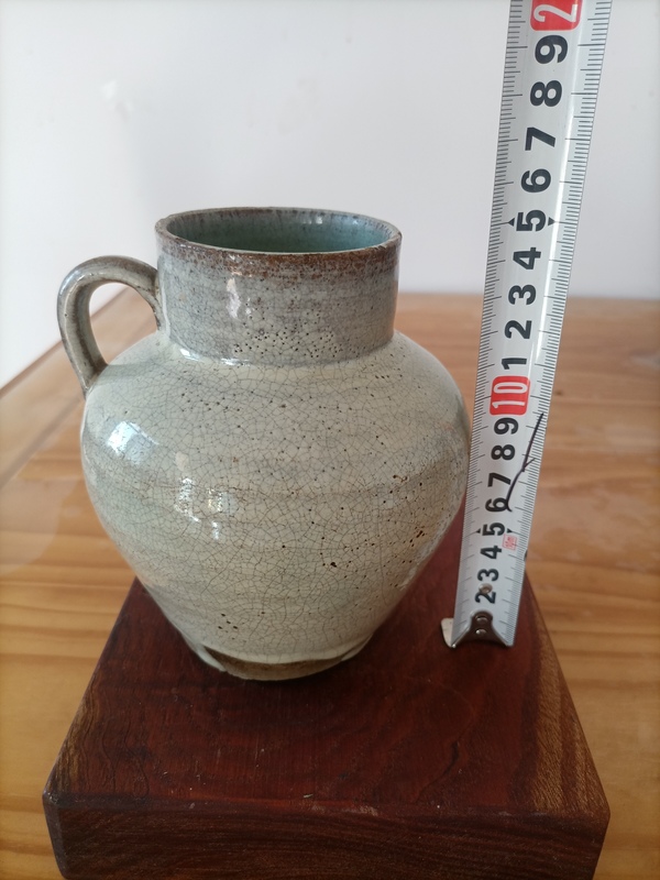 古玩陶瓷清.鈞釉花澆1600拍賣(mài),當(dāng)前價(jià)格1600元