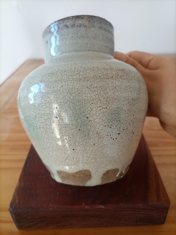 古玩陶瓷清.鈞釉花澆1600拍賣(mài),當(dāng)前價(jià)格1600元