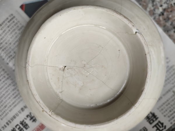古玩陶瓷定窯白釉瓷缽拍賣，當(dāng)前價(jià)格2200元
