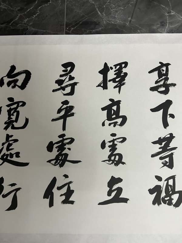 古玩字畫王樹凱老師《行書》拍賣，當(dāng)前價(jià)格450元