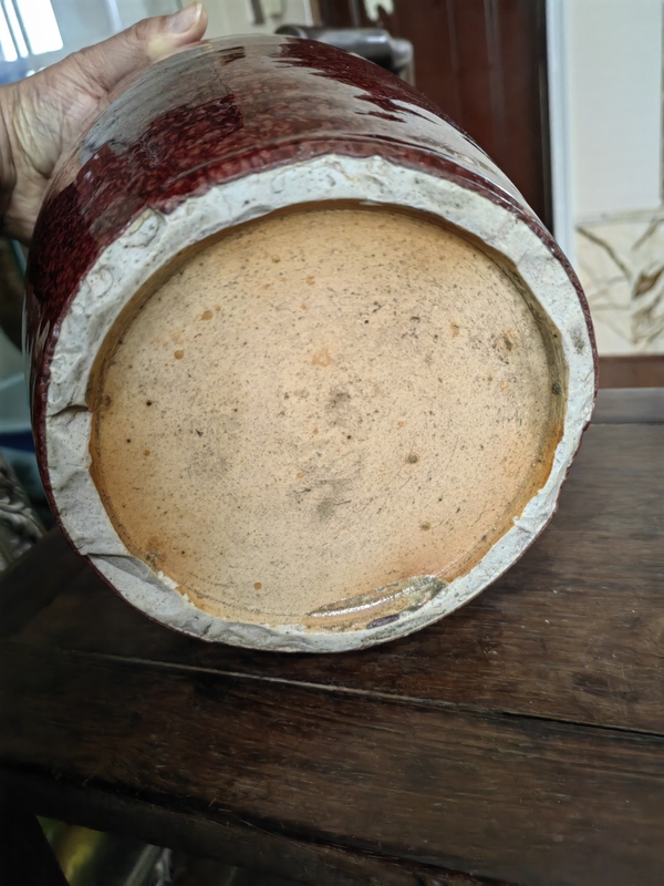 古玩陶瓷窯變紅釉冬瓜罐拍賣,當前價格9800元