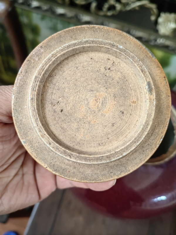 古玩陶瓷窯變紅釉冬瓜罐拍賣,當前價格9800元