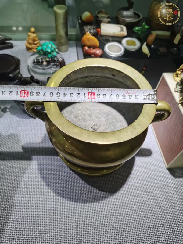 古玩銅器銅爐真品鑒賞圖