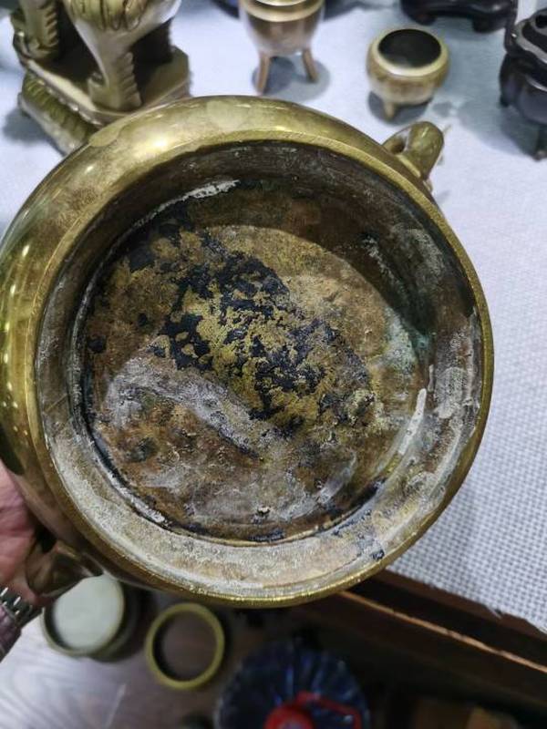 古玩銅器銅爐拍賣,當(dāng)前價(jià)格8500元