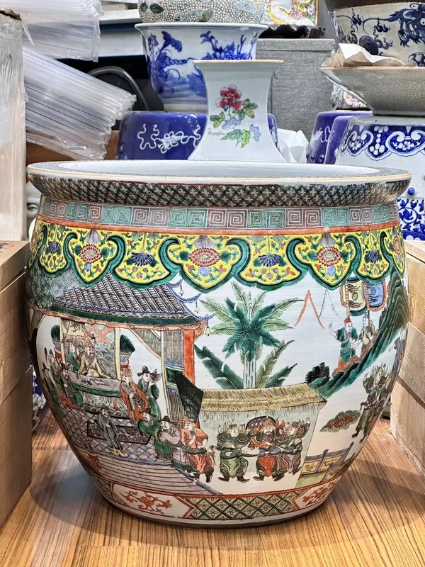 古玩陶瓷咸豐·大卷缸拍賣,當前價格75000元