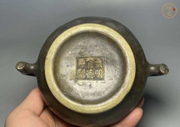 古玩銅器爐子真品鑒賞圖