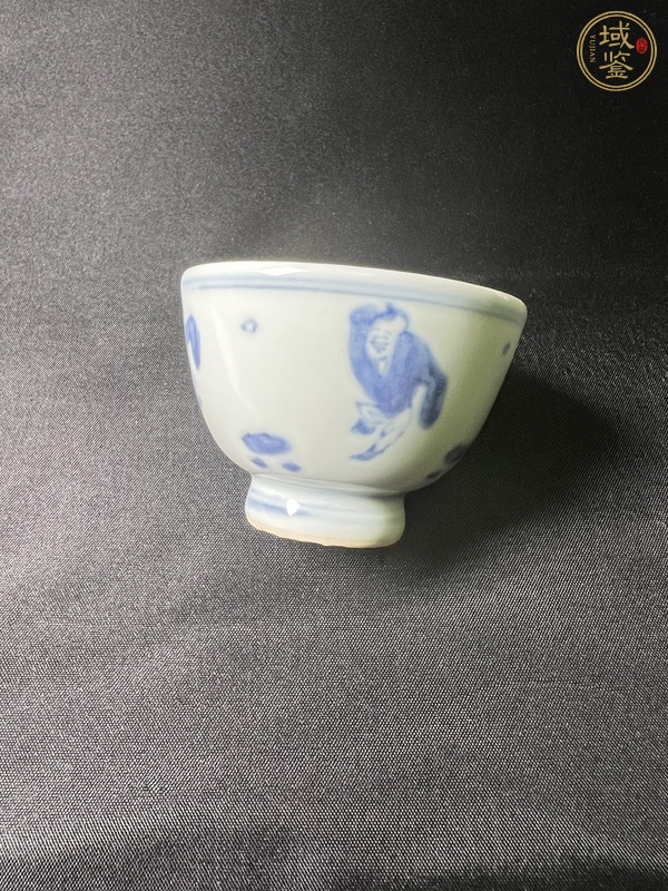 古玩陶瓷青花杯真品鑒賞圖