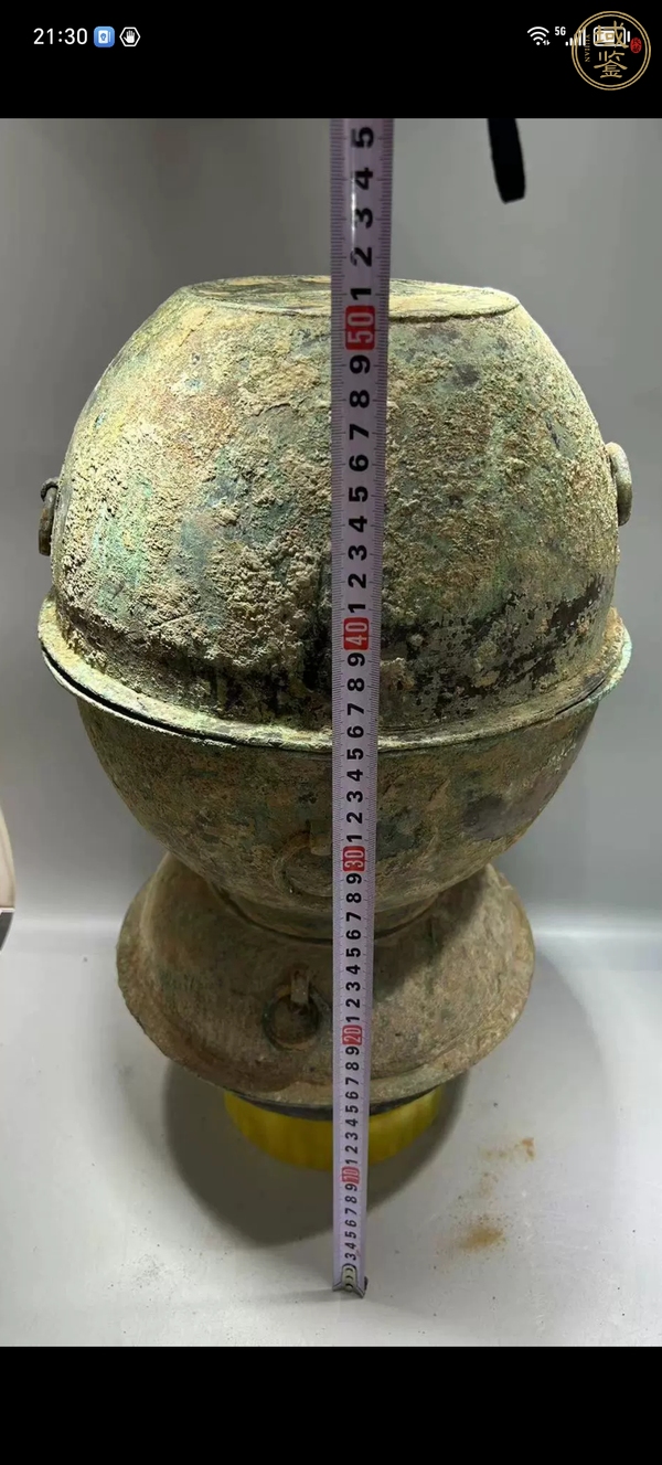 古玩銅器銅甗真品鑒賞圖