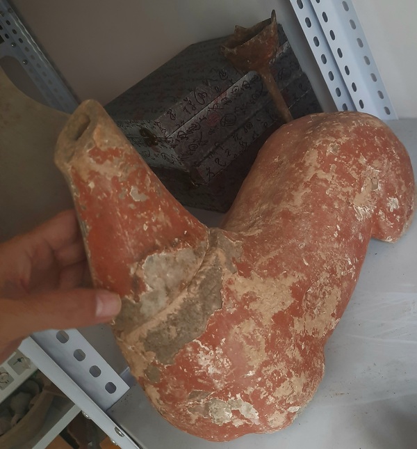 古玩陶瓷陶馬俑拍賣,當前價格12000元