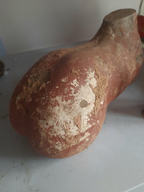 古玩陶瓷陶馬俑拍賣,當前價格12000元