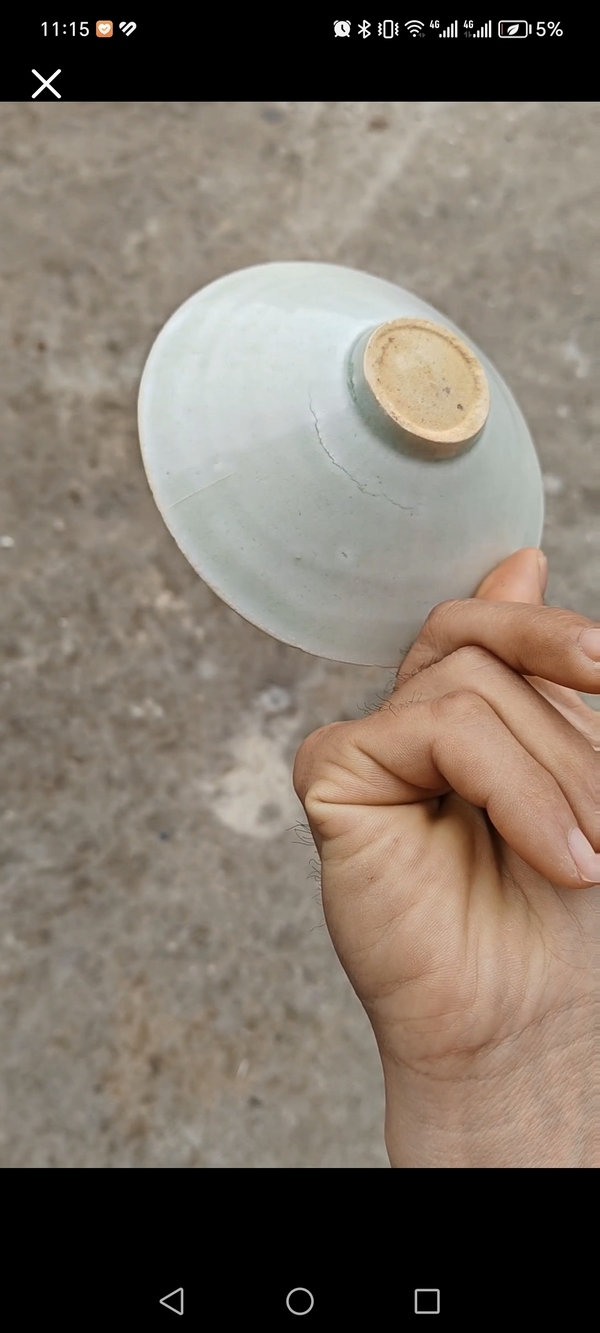 古玩陶瓷天下第一薄宋代碗拍賣,當前價格4800元