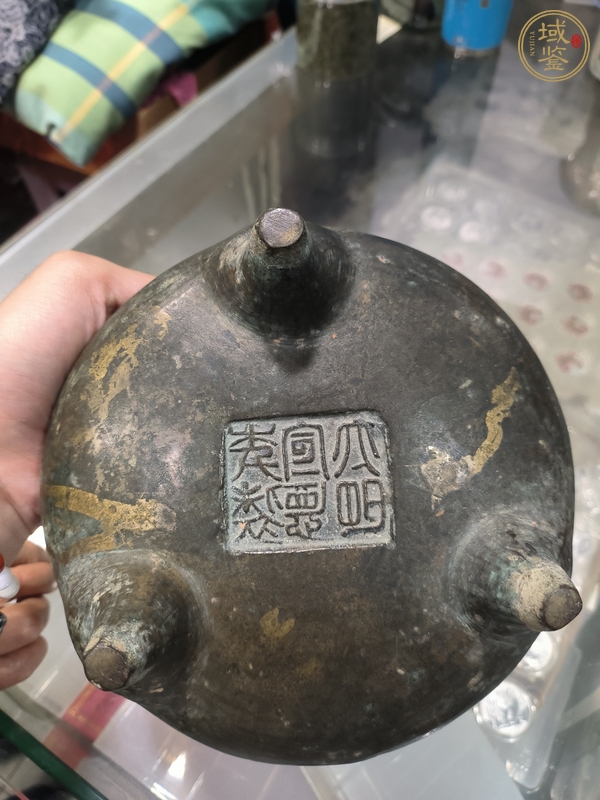 古玩銅器爐子真品鑒賞圖