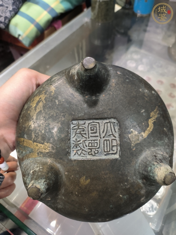 古玩銅器爐子真品鑒賞圖