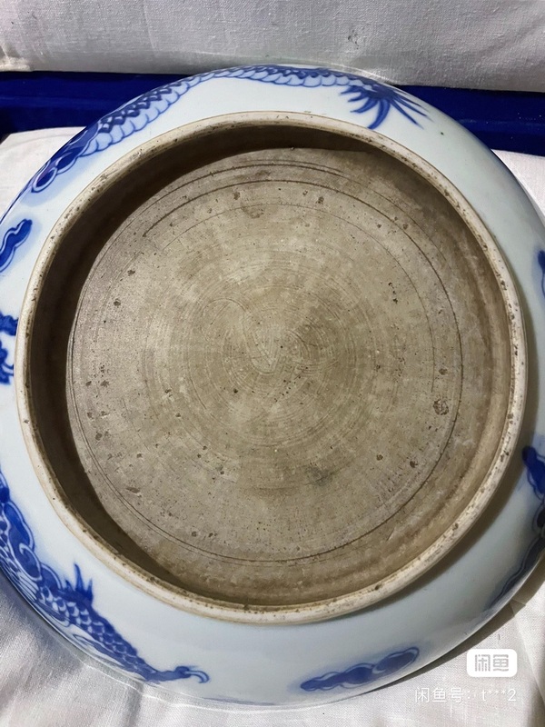 古玩陶瓷康熙過(guò)墻龍拍賣(mài),當(dāng)前價(jià)格8500元