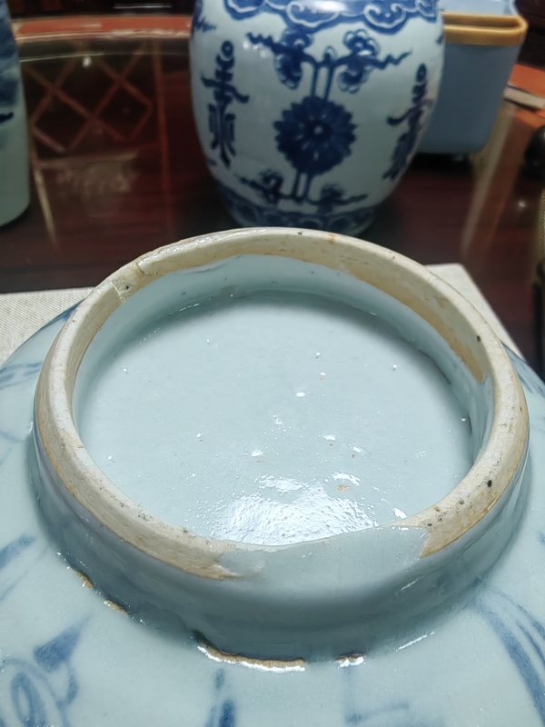 古玩陶瓷明早青花碗拍賣,當前價格18000元